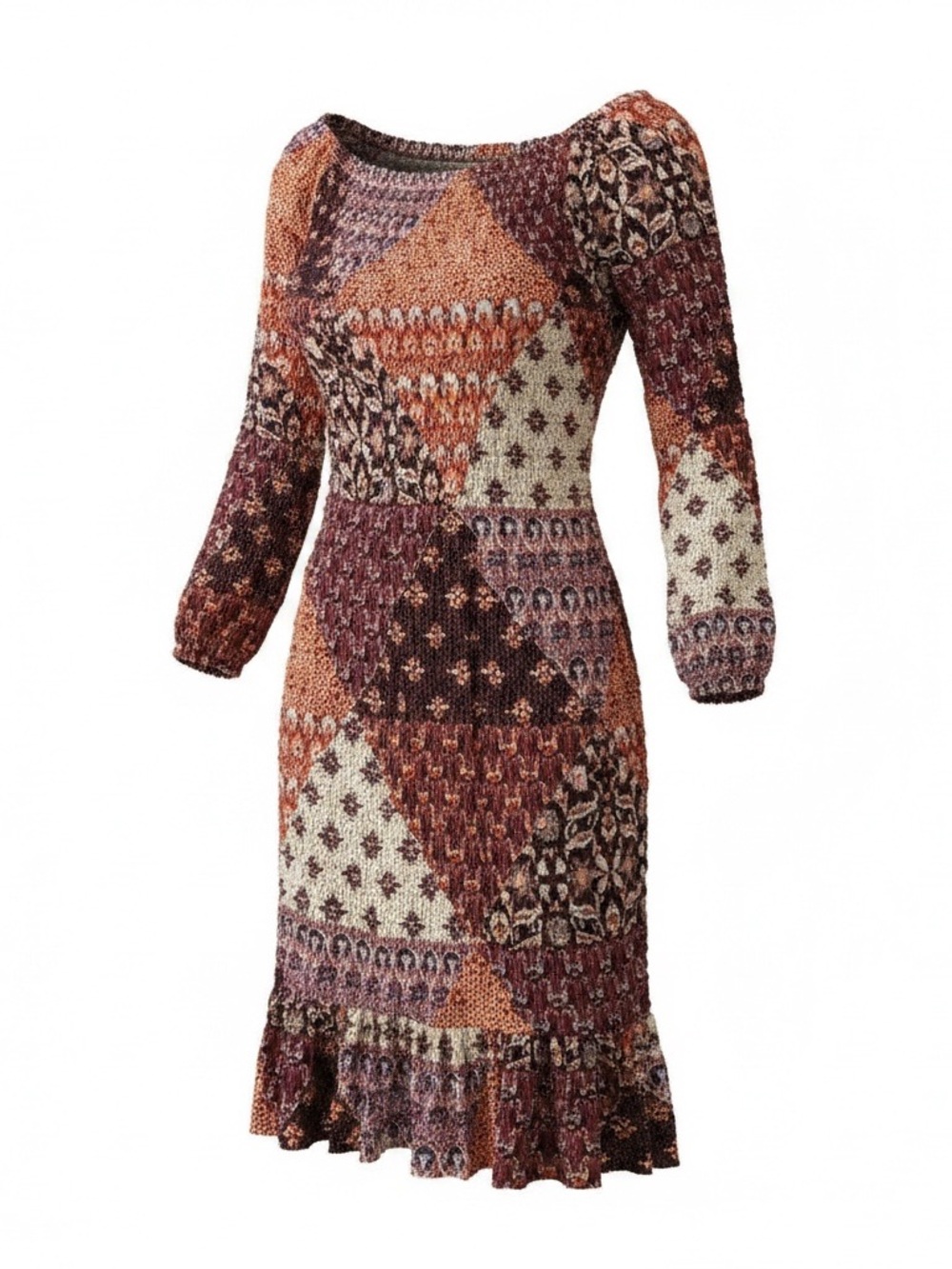Lottie & Holly Band of Gypsies Boho Patchwork Dress